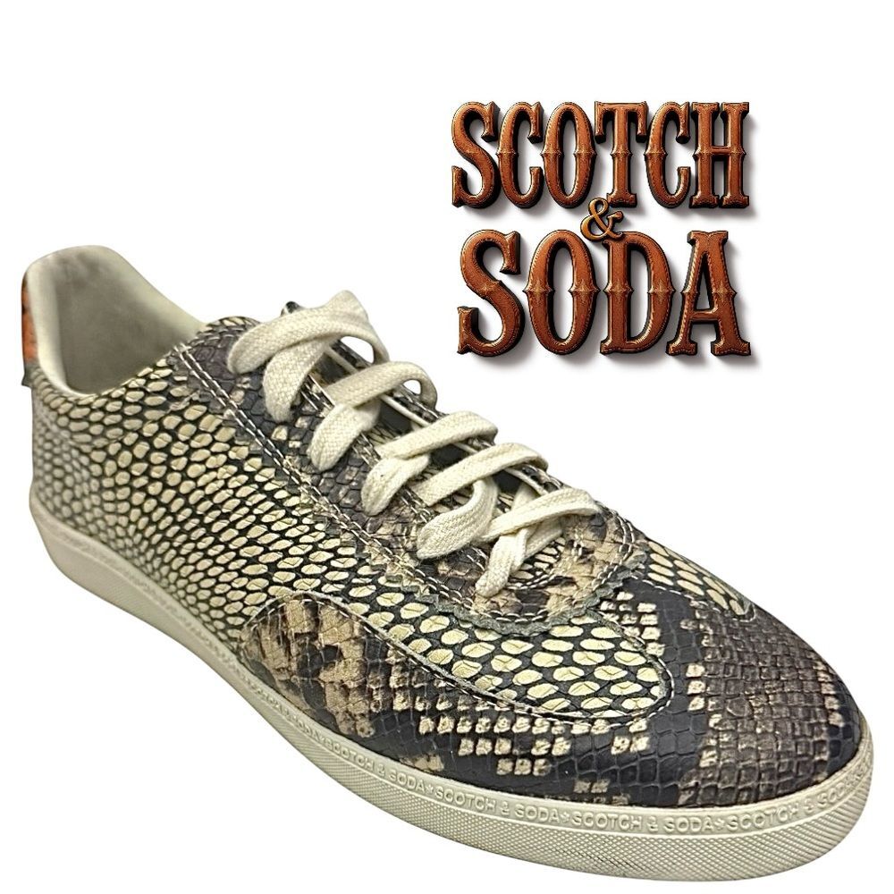 Scotch & Soda | Maison Women’s Snake Print Size 9.5 | Sneakers Pre-Owned
